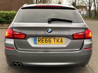 USED 2016 66 BMW 5 SERIES 2.0 520D LUXURY TOURING 5d 188 BHP 12 MONTHS AA COVER++ULEZ FREE