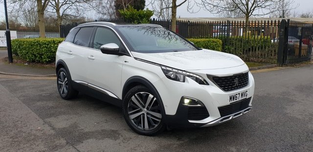 2017 67 Peugeot 3008 2.0 BLUEHDI S/S GT 5d 180 BHP