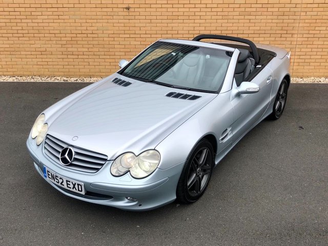2003 52 Mercedes-Benz Sl SL500 // 5.0L 306 BHP // Convertible // Px swap