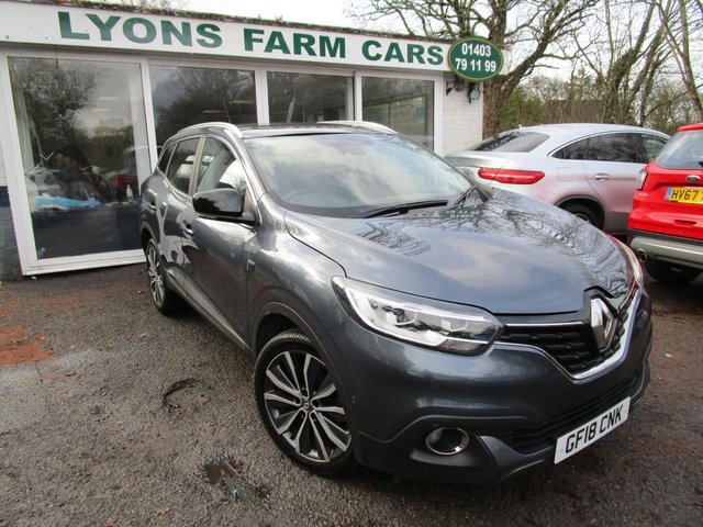 2018 18 Renault Kadjar 1.2 SIGNATURE S NAV TCE 5d 130 BHP AUTOMATIC