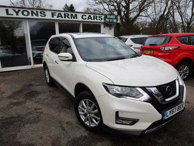 2018 67 Nissan X-Trail 1.6 DIG-T ACENTA 5d 163 BHP *PEARL WHITE + 7 SEATER*