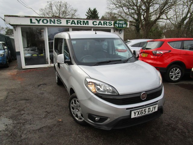 2015 65 Fiat Doblo 1.4 EASY 5d 95 BHP 5 SEATER INC WHEELCHAIR