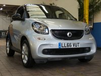 USED 2016 66 SMART FORTWO 1.0 PASSION PREMIUM 2d 71 BHP &pound;0 ROAD TAX SAT NAV BLUETOOTH