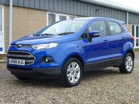 USED 2016 66 FORD ECOSPORT 1.5 ZETEC 5d 110 BHP www.suffolkcarcentre.co.uk - Located at Reydon