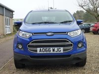 USED 2016 66 FORD ECOSPORT 1.5 ZETEC 5d 110 BHP www.suffolkcarcentre.co.uk - Located at Reydon