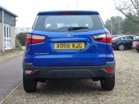 USED 2016 66 FORD ECOSPORT 1.5 ZETEC 5d 110 BHP www.suffolkcarcentre.co.uk - Located at Reydon