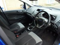 USED 2016 66 FORD ECOSPORT 1.5 ZETEC 5d 110 BHP www.suffolkcarcentre.co.uk - Located at Reydon