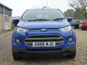 USED 2016 66 FORD ECOSPORT 1.5 ZETEC 5d 110 BHP www.suffolkcarcentre.co.uk - Located at Reydon