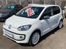 USED 2012 62 VOLKSWAGEN UP 1.0 UP White Edition 5dr-ALLOY WHEELS 