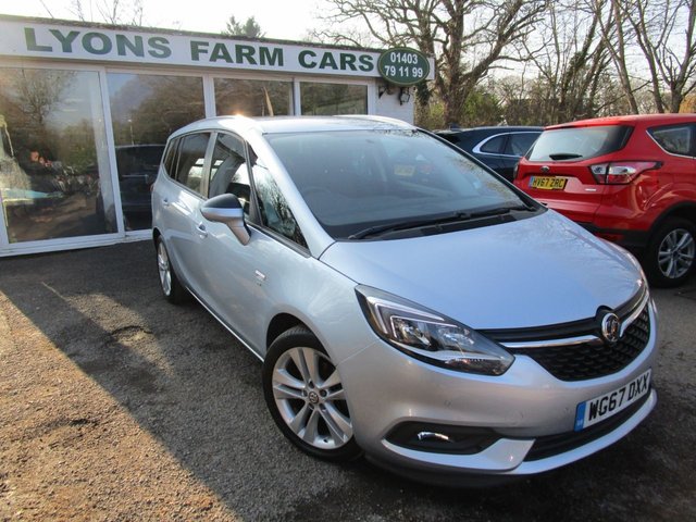 2017 67 Vauxhall Zafira Tourer 1.4 SRI NAV 5d 138 BHP *7 SEATER* *FULL LEATHER*