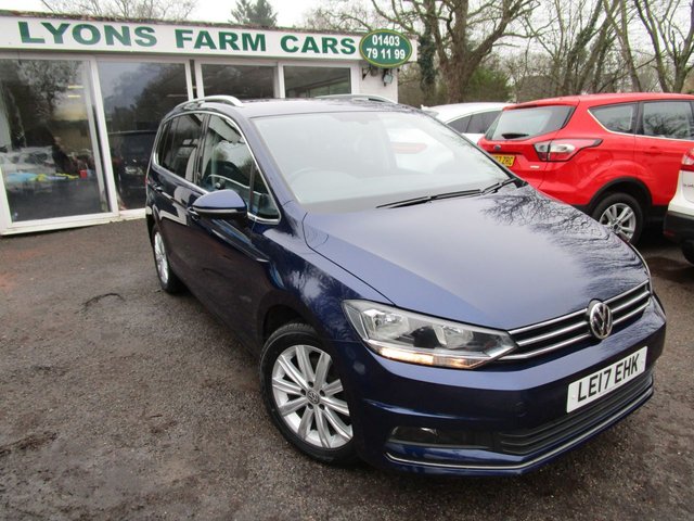 2017 17 Volkswagen Touran 1.4 SEL TSI BLUEMOTION TECHNOLOGY DSG 5d 148 BHP AUTOMATIC *7 SEATER*