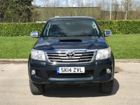 USED 2014 14 TOYOTA HI-LUX 3.0 INVINCIBLE 4X4 D-4D DCB 169 BHP CHOICES OF HILUX IN STOCK **NO VAT