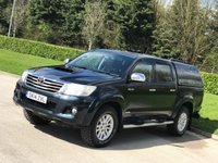 USED 2014 14 TOYOTA HI-LUX 3.0 INVINCIBLE 4X4 D-4D DCB 169 BHP CHOICES OF HILUX IN STOCK **NO VAT