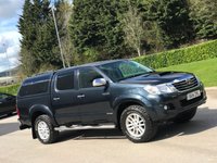 USED 2014 14 TOYOTA HI-LUX 3.0 INVINCIBLE 4X4 D-4D DCB 169 BHP CHOICES OF HILUX IN STOCK **NO VAT