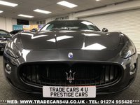 USED 2012 12 MASERATI GRANTURISMO MASERATI GRANTURISMO S 4.7 V8 COUPE AUTO MC SPORTLINE FREE UK DELIVERY*VIDEO AVAILABLE* FINANCE ARRANGED* PART EX*HPI CLEAR