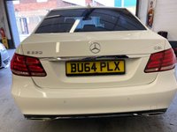 USED 2014 64 MERCEDES-BENZ E-CLASS 2.1 E220 CDI SE 4d AUTOMATIC * SATNAV *   LEATHER