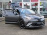 USED 2017 17 TOYOTA CHR 1.8 DYNAMIC 5d 122 BHP Finished in DECUMA GREY METALLIC with contrasting FULL BLACK HEATED LEATHER Trim. Stepping into this C-HR cabin is like climbing into a car from the future. It is stylish, practical and with its hybrid engine makes it cheap to run. Features include, Balance of Toyota 5 year Warranty, Rear Entertainment, Sat Nav, Rear View Camera, Auto Parking, Full Heated leather, DAB, JBL speakers and much more. Dealer serviced at 13696 miles, 25237 miles and recently at 35957 miles. 12 Months MOT.