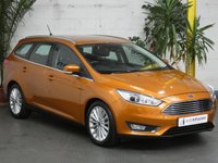 USED 2017 67 FORD FOCUS 1.0 TITANIUM X 5d 124 BHP SAT NAV LEATHER HEATED SEATS