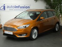USED 2017 67 FORD FOCUS 1.0 TITANIUM X 5d 124 BHP SAT NAV LEATHER HEATED SEATS