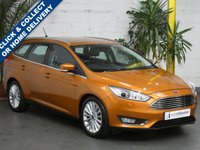 USED 2017 67 FORD FOCUS 1.0 TITANIUM X 5d 124 BHP SAT NAV LEATHER HEATED SEATS
