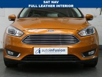 USED 2017 67 FORD FOCUS 1.0 TITANIUM X 5d 124 BHP SAT NAV LEATHER HEATED SEATS