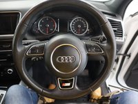 USED 2012 62 AUDI Q5 2.0 TDI QUATTRO S LINE 5d 175 BHP EXCEPTIONALLY FAST AND SMOOTH GEAR CHANGE WITH LUXURIOUS, CLASSY INTERIOR ALL WRAPPED AROUND A 4 WHEEL DRIVE SUV. WITH GREAT SERVICE HISTORY THIS AUDI IS STUNNING IN THE BEST COLOUR OF WHITE.