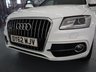 USED 2012 62 AUDI Q5 2.0 TDI QUATTRO S LINE 5d 175 BHP EXCEPTIONALLY FAST AND SMOOTH GEAR CHANGE WITH LUXURIOUS, CLASSY INTERIOR ALL WRAPPED AROUND A 4 WHEEL DRIVE SUV. WITH GREAT SERVICE HISTORY THIS AUDI IS STUNNING IN THE BEST COLOUR OF WHITE.