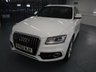 USED 2012 62 AUDI Q5 2.0 TDI QUATTRO S LINE 5d 175 BHP EXCEPTIONALLY FAST AND SMOOTH GEAR CHANGE WITH LUXURIOUS, CLASSY INTERIOR ALL WRAPPED AROUND A 4 WHEEL DRIVE SUV. WITH GREAT SERVICE HISTORY THIS AUDI IS STUNNING IN THE BEST COLOUR OF WHITE.