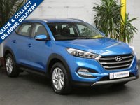 USED 2018 67 HYUNDAI TUCSON 1.6 GDI SE NAV BLUE DRIVE 5d 130 BHP SAT NAV 1 OWNER FSH