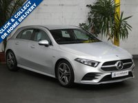 USED 2019 19 MERCEDES-BENZ A-CLASS 1.3 A 180 AMG LINE 5d 135 BHP SAT NAV REAR VIEW CAMERA