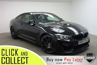 USED 2017 67 BMW M4 3.0 M4 COMPETITION 2d AUTO 444 BHP APPLE CAR PLAY + MERINO LEATHER