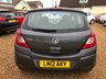 USED 2012 12 VAUXHALL CORSA 1.2 EXCLUSIV AC 5d 83 BHP Great Value Corsa with New MOT & Service Included