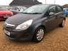 USED 2012 12 VAUXHALL CORSA 1.2 EXCLUSIV AC 5d 83 BHP Great Value Corsa with New MOT & Service Included