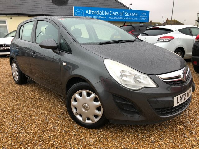 2012 12 Vauxhall Corsa 1.2 EXCLUSIV AC 5d 83 BHP