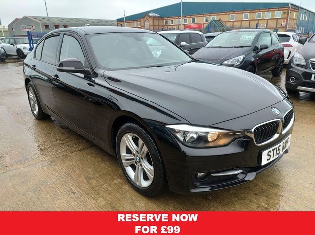 2015 15 BMW 3 SERIES 2.0 318D SPORT 4d 141 BHP FULL SERVICE HISTORY