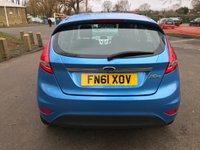 USED 2011 61 FORD FIESTA 1.2 ZETEC 5d 81 BHP Ideal 1st Car With Low Insurance Group.