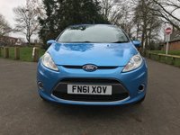 USED 2011 61 FORD FIESTA 1.2 ZETEC 5d 81 BHP Ideal 1st Car With Low Insurance Group.