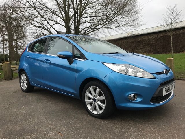 2011 61 Ford Fiesta 1.2 ZETEC 5d 81 BHP