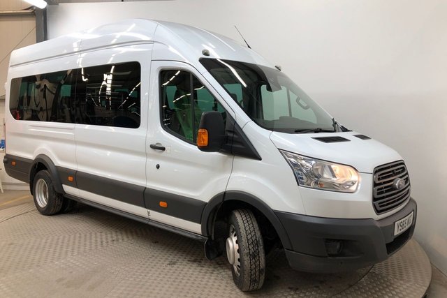 2016 65 FORD TRANSIT 2.2 460 TREND H/R BUS 17 STR 124 BHP