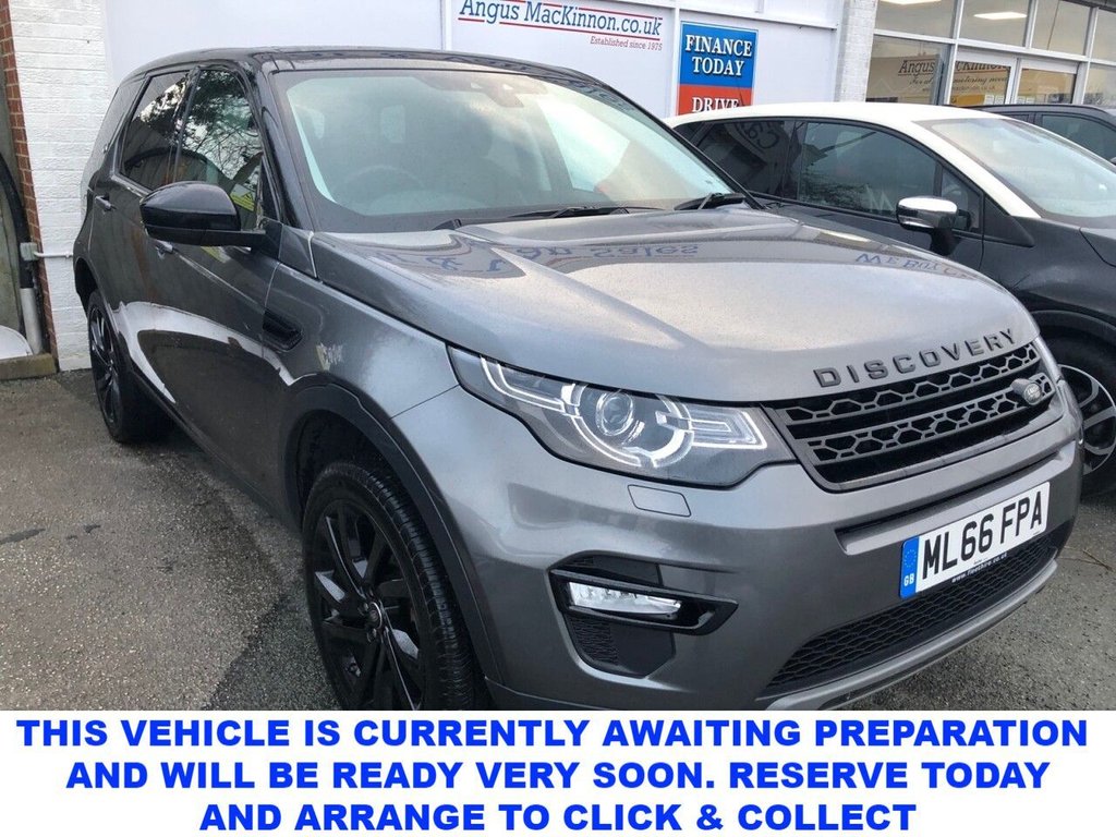 View our LAND ROVER DISCOVERY SPORT