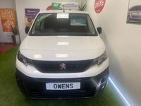 USED 2019 19 PEUGEOT PARTNER 1.5 BLUEHDI PROFESSIONAL L1 101 BHP 1 COMPANY OWNER, FULL MAIN DEALER