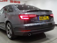 USED 2017 67 AUDI A4 2.0 TDI (150 PS) BLACK EDITION 4DR..NAV..HEATED LEATHERS..CRUISE..AUDI DRIVE SELECT..MULTIMEDIA..PARK AID..LEDS..18 INCH ALLOYS 18"+PARK+XENON-LED+LEATHER+NAV+CRUISE+CLIMATE+MEDIA