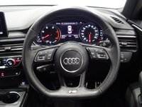 USED 2017 67 AUDI A4 2.0 TDI (150 PS) BLACK EDITION 4DR..NAV..HEATED LEATHERS..CRUISE..AUDI DRIVE SELECT..MULTIMEDIA..PARK AID..LEDS..18 INCH ALLOYS 18"+PARK+XENON-LED+LEATHER+NAV+CRUISE+CLIMATE+MEDIA