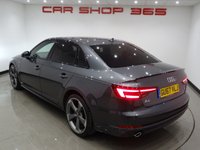 USED 2017 67 AUDI A4 2.0 TDI (150 PS) BLACK EDITION 4DR..NAV..HEATED LEATHERS..CRUISE..AUDI DRIVE SELECT..MULTIMEDIA..PARK AID..LEDS..18 INCH ALLOYS 18"+PARK+XENON-LED+LEATHER+NAV+CRUISE+CLIMATE+MEDIA