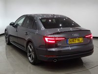 USED 2017 67 AUDI A4 2.0 TDI (150 PS) BLACK EDITION 4DR..NAV..HEATED LEATHERS..CRUISE..AUDI DRIVE SELECT..MULTIMEDIA..PARK AID..LEDS..18 INCH ALLOYS 18"+PARK+XENON-LED+LEATHER+NAV+CRUISE+CLIMATE+MEDIA