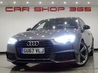 USED 2017 67 AUDI A4 2.0 TDI (150 PS) BLACK EDITION 4DR..NAV..HEATED LEATHERS..CRUISE..AUDI DRIVE SELECT..MULTIMEDIA..PARK AID..LEDS..18 INCH ALLOYS 18"+PARK+XENON-LED+LEATHER+NAV+CRUISE+CLIMATE+MEDIA