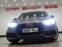 USED 2017 67 AUDI A4 2.0 TDI (150 PS) BLACK EDITION 4DR..NAV..HEATED LEATHERS..CRUISE..AUDI DRIVE SELECT..MULTIMEDIA..PARK AID..LEDS..18 INCH ALLOYS 18"+PARK+XENON-LED+LEATHER+NAV+CRUISE+CLIMATE+MEDIA
