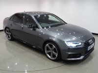 USED 2017 67 AUDI A4 2.0 TDI (150 PS) BLACK EDITION 4DR..NAV..HEATED LEATHERS..CRUISE..AUDI DRIVE SELECT..MULTIMEDIA..PARK AID..LEDS..18 INCH ALLOYS 18"+PARK+XENON-LED+LEATHER+NAV+CRUISE+CLIMATE+MEDIA