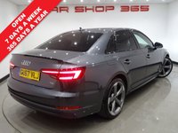 USED 2017 67 AUDI A4 2.0 TDI (150 PS) BLACK EDITION 4DR..NAV..HEATED LEATHERS..CRUISE..AUDI DRIVE SELECT..MULTIMEDIA..PARK AID..LEDS..18 INCH ALLOYS 18"+PARK+XENON-LED+LEATHER+NAV+CRUISE+CLIMATE+MEDIA