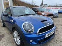 USED 2013 13 MINI COUPE 1.6 COOPER S 2d 181 BHP 